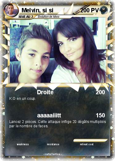 Pokemon Melvin, si si