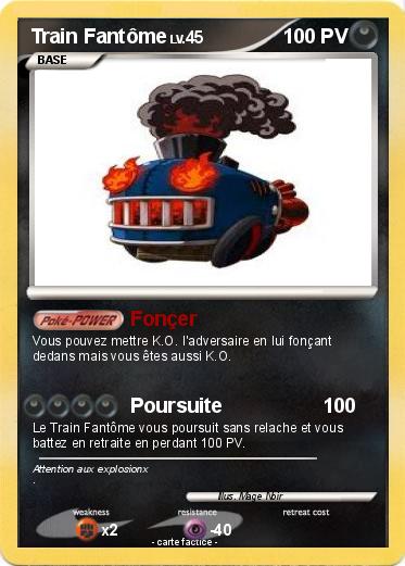 Pokemon Train Fantôme