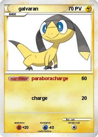 Pokemon galvaran