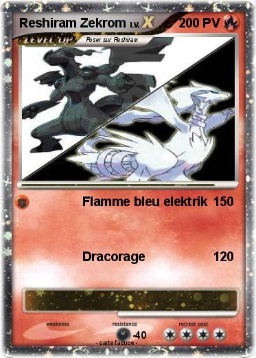 Pokemon Reshiram Zekrom