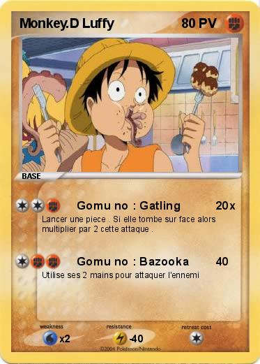 Pokemon Monkey.D Luffy