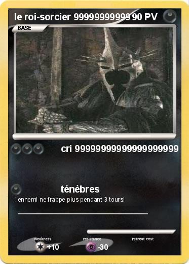 Pokemon le roi-sorcier 99999999999