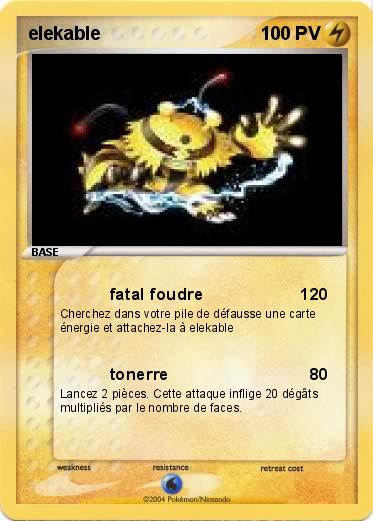 Pokemon elekable