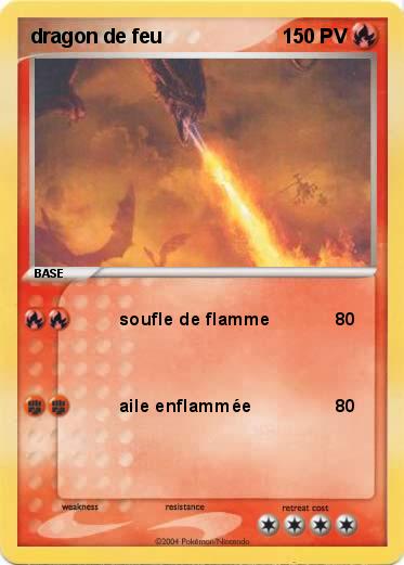 Pokemon dragon de feu