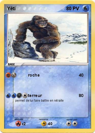 Pokemon Yéti