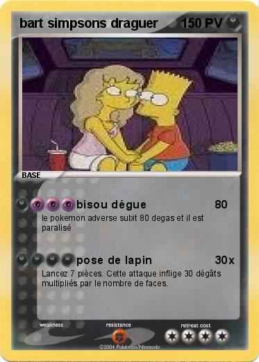 Pokemon bart simpsons draguer