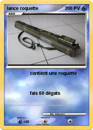 Pokemon lance roquette