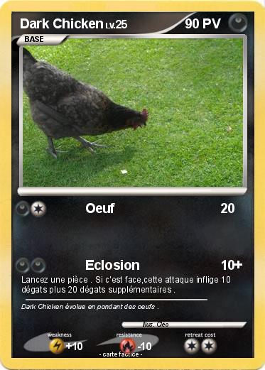 Pokemon Dark Chicken