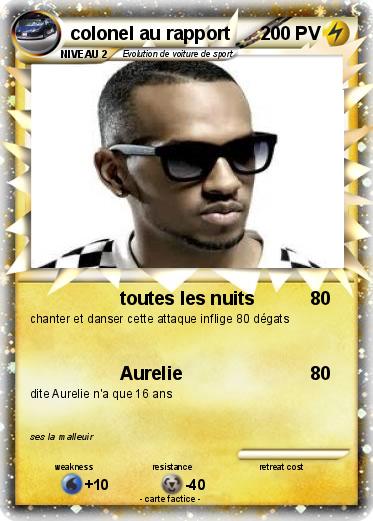 Pokemon colonel au rapport