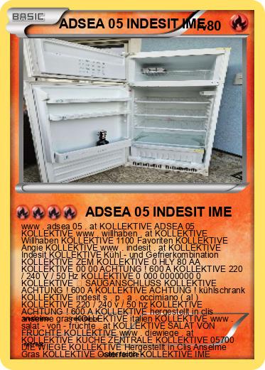 Pokemon ADSEA 05 INDESIT IME