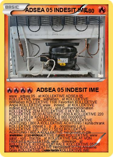 Pokemon ADSEA 05 INDESIT IME