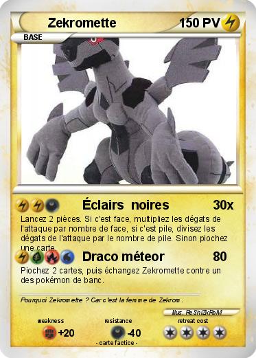 Pokemon Zekromette
