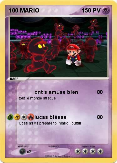 Pokemon 100 MARIO