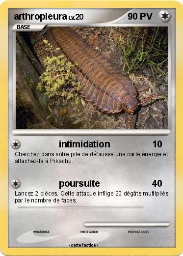 Pokemon arthropleura