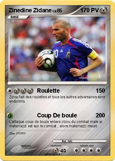 Pokemon Zinedine Zidane