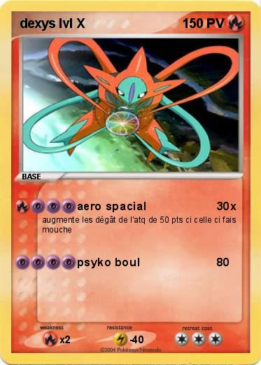 Pokemon dexys lvl X
