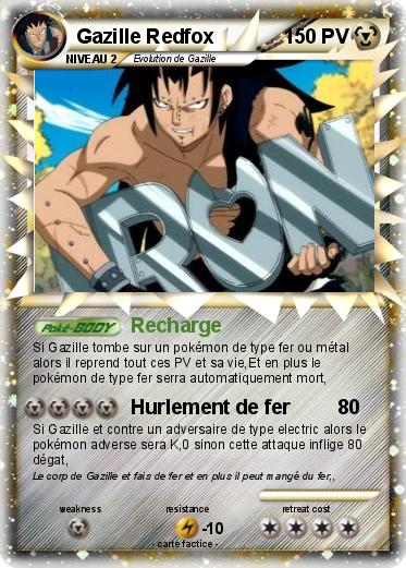 Pokemon Gazille Redfox