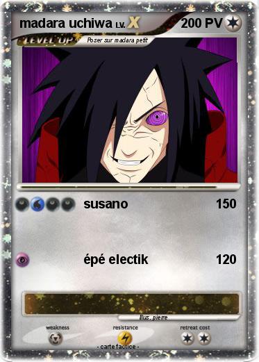 Pokemon madara uchiwa