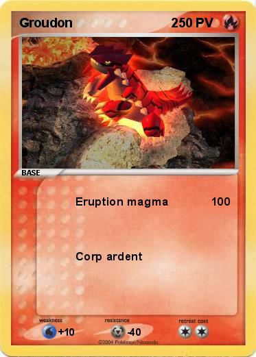 Pokemon Groudon                            2