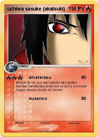 Pokemon uchiwa sasuke (akatsuki)