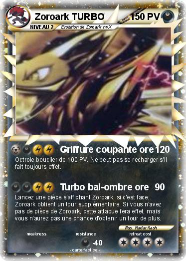 Pokemon Zoroark TURBO