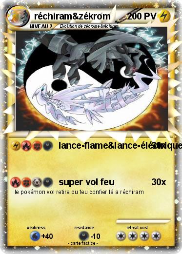 Pokemon réchiram&zékrom