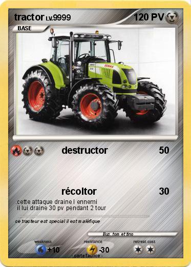 Pokemon tractor