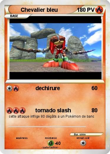 Pokemon Chevalier bleu