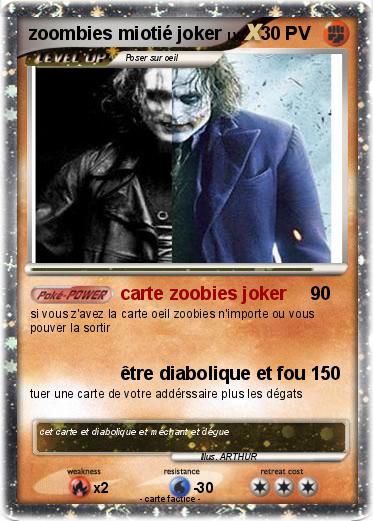 Pokemon zoombies miotié joker