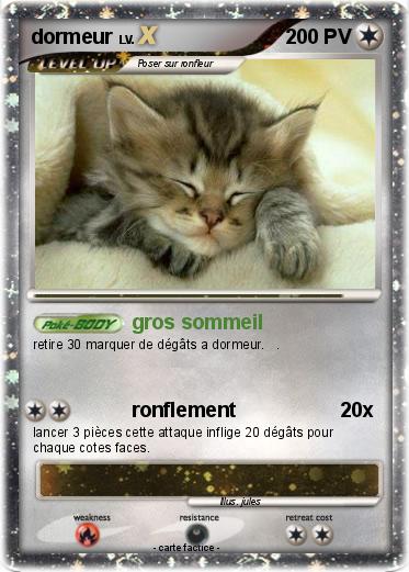 Pokemon dormeur