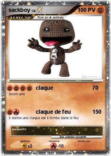 Pokemon sackboy