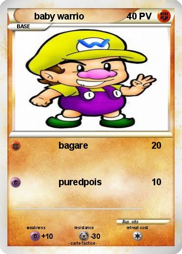 Pokemon baby warrio