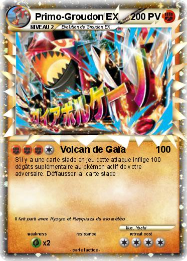 Pokemon Primo-Groudon EX