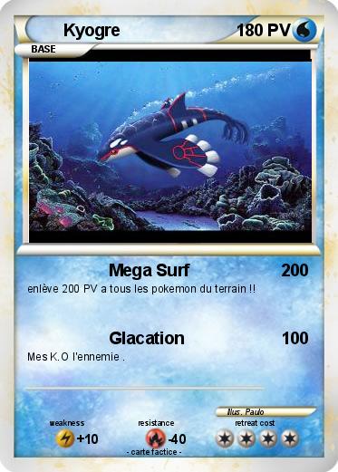 Pokemon Kyogre