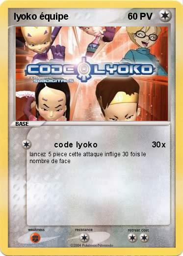 Pokemon lyoko équipe