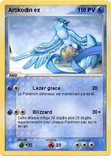 Pokemon Artikodin ex 