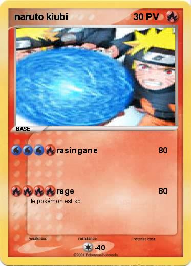 Pokemon naruto kiubi