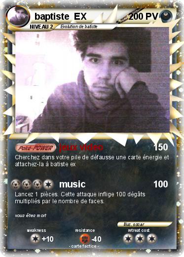 Pokemon baptiste  EX