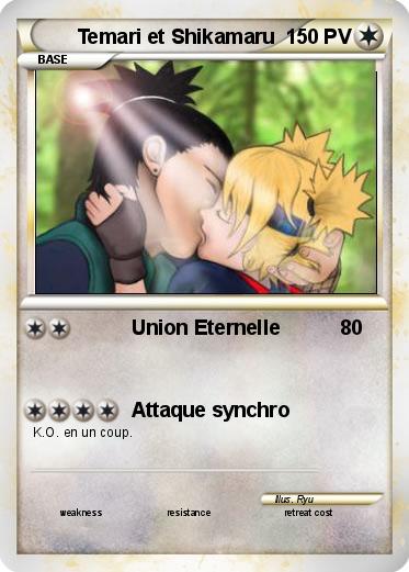 Pokemon Temari et Shikamaru