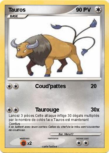 Pokemon Tauros