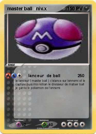 Pokemon master ball   niv.x