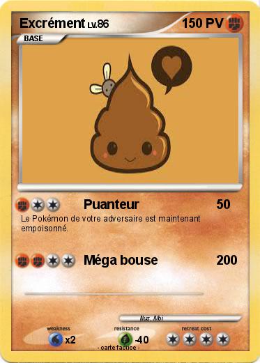 Pokemon Excrément