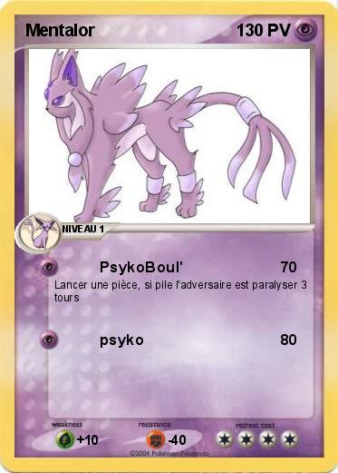 Pokemon Mentalor