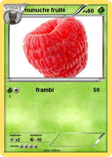 Pokemon nunuche fruité
