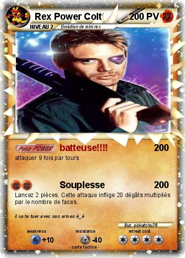 Pokemon Rex Power Colt