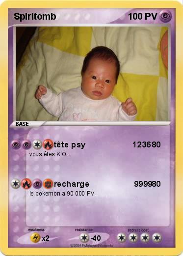 Pokemon Spiritomb