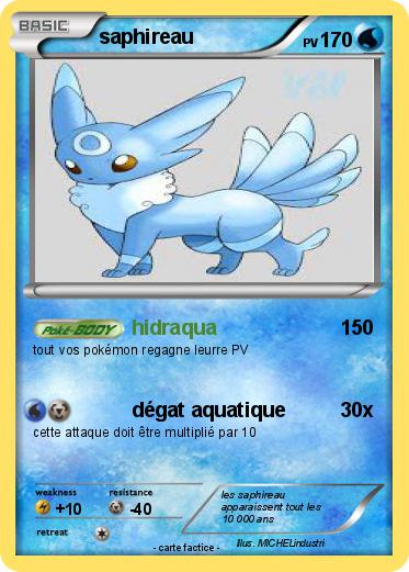 Pokemon saphireau