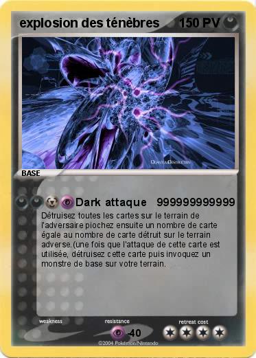 Pokemon explosion des ténèbres