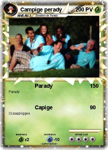 Pokemon Campige perady