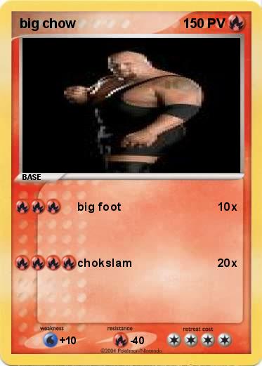 Pokemon big chow
